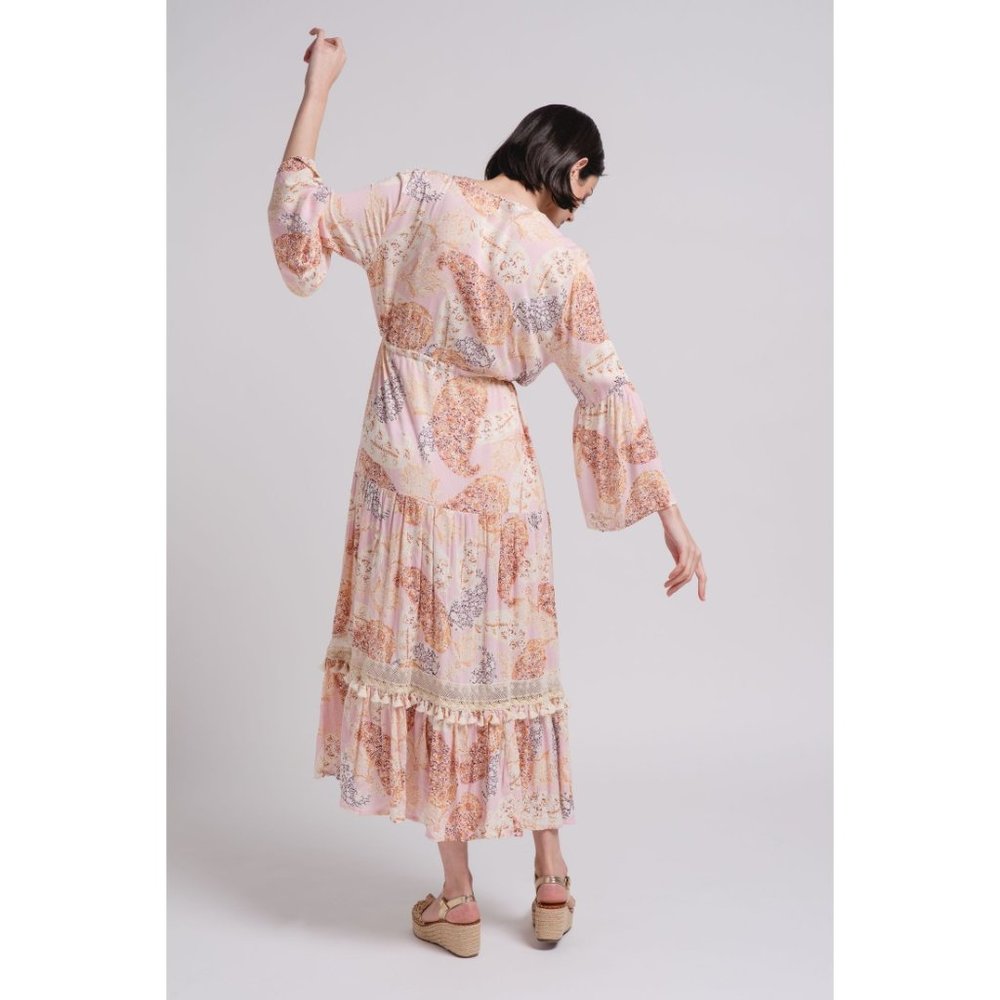 Aloha Boho Printed Maxi Dress - Picture 4 of 7